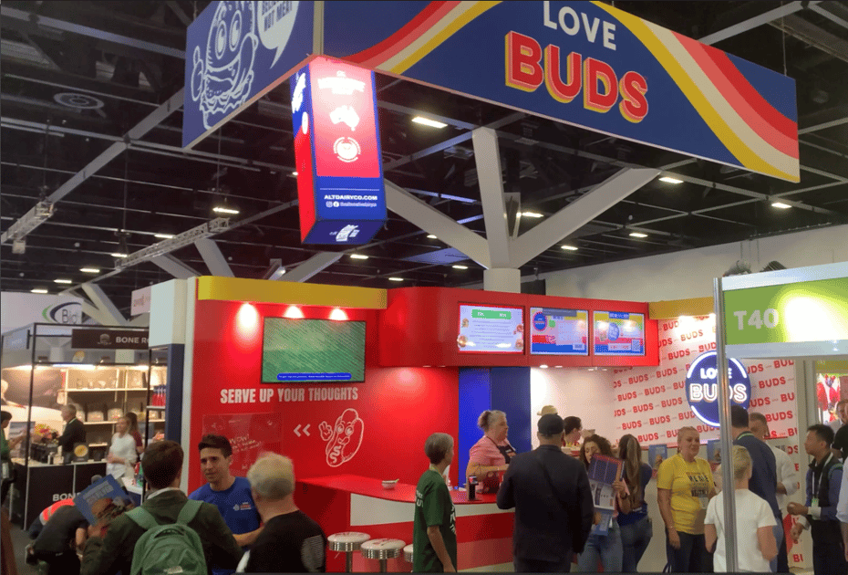 Love Bud Tradeshow stand 2024
